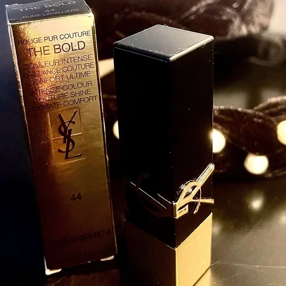 YSL Lipstick & 2 Headbands YSL Rouge Pur Coutour The Bold NIB &2 Velvet NIP Head